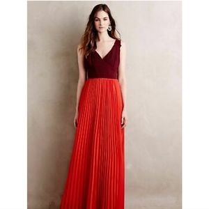Anthropologie Moulinette Soeurs Roja Maxi dress sz 14 NWOT